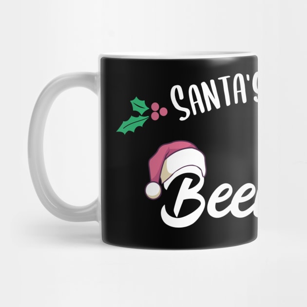Santas Favorite Beekeeper Apiarist Beekeeping Gift by MGO Design